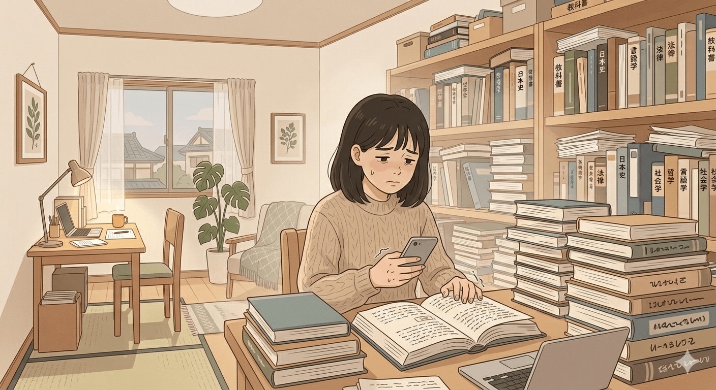 振込通知を見て喜ぶ様子